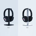 thumbnail image 3 of Graflsoa Compact Aluminum Alloy Headphone Stand with Detachable Design, Non-Slip Base, and Universal Fit for Easy Storage and Cable Management - Silver, 3 of 7