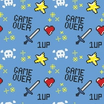 David Textiles Gamer Cotton 1 Yard Fabric Cut
