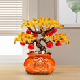 thumbnail image 1 of Estatua De Resina De Caqui, Figura De Feng Shui Para Estantería De Habitación De Granja, Color Naranja, 1 of 8