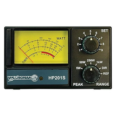 Workman HP201S SWR/Power Meter for CB Radio 5 50 250 1000