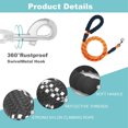 thumbnail image 3 of Dog Leash Long Lead Training Tracking Line Comfortable Handle Heavy Duty Puppy Rope for Small Medium Large Dog, 3 of 5