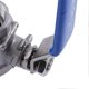 thumbnail image 2 of 1/2' NPT Full Port SS304 Stainless Steel Two-Piece Rotary Lever 2-Way Ball Valve WOG1000, 2 of 4
