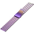 thumbnail image 4 of KOMI Bands Compatible with FITVII Metal Stainless Steel Watch Band Replacement Classic Durable Solid Link Accessory Buckle Metal Strap Wrist Band for FITVII H86 Fitness Tracker Colorful, 4 of 4