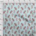 thumbnail image 2 of oneOone Polyester Lycra Baby Blue Fabric Floral Block Dress Material Fabric Print Fabric By The Yard 56 Inch Wide, 2 of 4