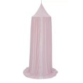 thumbnail image 3 of Dosel de cama con borde de encaje rosa, mosquitera de encaje, repelente de insectos, decoración de carpa de juego de princesas para niños para la habitación de los niños, 3 of 5