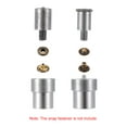 thumbnail image 4 of Uxcell 17mm Snap Fasteners Button Die for Hand Press Machine Setter Carbon Steel Pointed Fasteners Tool, 4 of 5
