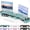 Blue, variant on Dual Monitor Stand Riser, Desk Organizer With Drawer and 2 Pen Holders, Monitor Stand for Desk, Office Decor Essentials (White)