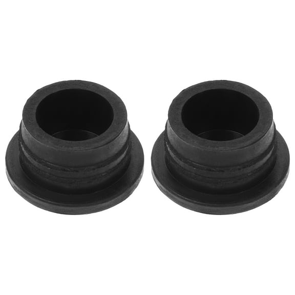 KALLORY Rubber Swimming Pool Ladder Bumpers Black 2Pcs 2.36x2.36x1.26in