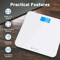 Etekcity Digital Bathroom Scale, Body Weight Scales with Body Tape
