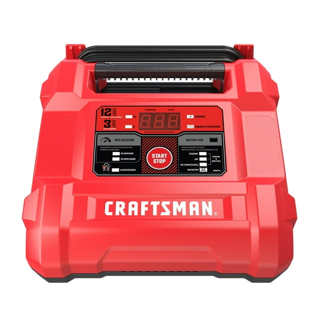 Cargador de batería CRAFTSMAN CMXCESM258 12A 6/12V para coche