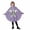 Purple, variant on Zylarhe Kids Halloween Jumpsuits Dance Themed Stage Performance Party Outfit Playful Home Wear for Toddlers Orange 4-5 Years
