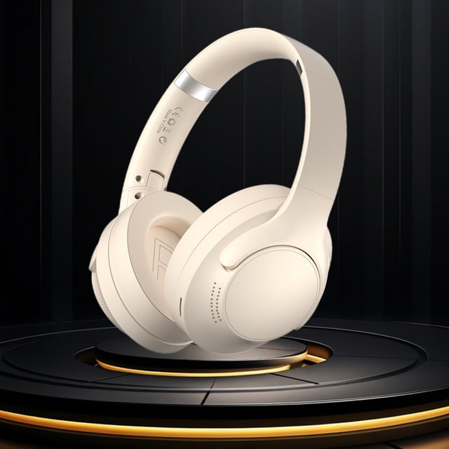 Auriculares inalámbricos Bluetooth 5.3 de diadema para reducción de ruido y llamadas. Plegables y escalables para un uso cómodo de auriculares Bluetooth. Auriculares Bluetooth.
