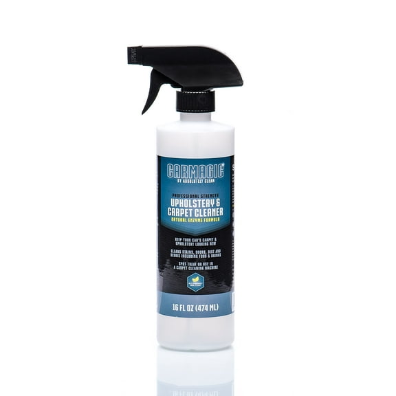 CarMagic Upholstery & Carpet Cleaner – Professional Strength | Works Great On All Upholstery & Leather | Removes Stains Quickly & Easily | USA Made