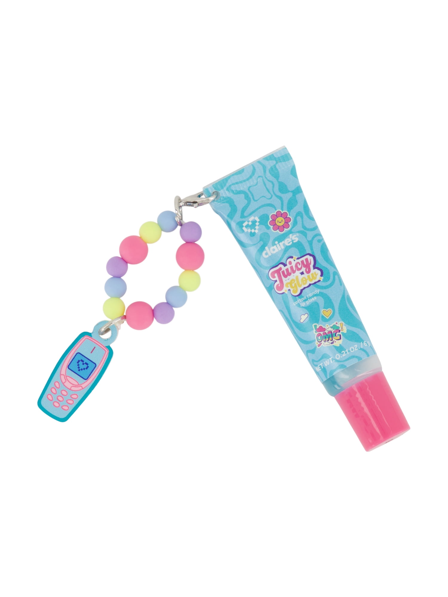 Claire's Feeling Cute Lip Gloss - Strawberry