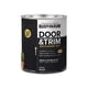 thumbnail image 1 of Paint Rust-Oleum 369383 para puertas y molduras, color negro satinado, cuarto de galón, 1 of 9