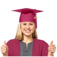 thumbnail image 4 of Graduation Caps for Kids Red Cap with Tassels for Graduation Cap 2026 Graduation Hat, 4 of 4