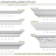 thumbnail image 6 of 5 3/8"H x 27 5/8"P Diane Crown Moulding Inside Corner, 6 of 7