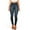 Dark Blue, variant on WTXUE Womens Jeans Stretchy, Tapered Pants Jeans Pants Polyester High Waist Button Daily Woman, Stretchy Jeans Pantalones De Mujer, Black
