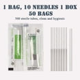 thumbnail image 4 of 500PCS Disposable Sterile Acupuncture Needles with 50PCS Guide Tube(0.20*25mm), Acupuncture Needles Healthys Care Product, 4 of 5