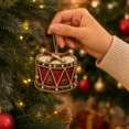 thumbnail image 7 of Christmas Diamond Ornaments, Diamond Art Kits for Adults, Pearl Wooden Hanging Pendant DIY Craft Kit, Xmas Tree Decoration Home Party Gift for Adults, 7 of 7