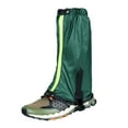 thumbnail image 3 of Impermeable Caminata Senderismo Polainas Para Nieve Cubiertas Para Piernas 13.5 '' Verde DYNWAVEMX polainas de nieve, 3 of 8