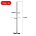 thumbnail image 1 of support de Carte Graphique support Tout en Alliage d'Aluminium support de Châssis d'Ordinateur support Compagnon Prise Fixe Verticale m Argent Carte Simple, 1 of 6