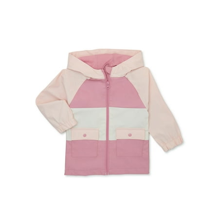 

Wonder Nation Toddler Rain Jacket Sizes 12M-5T