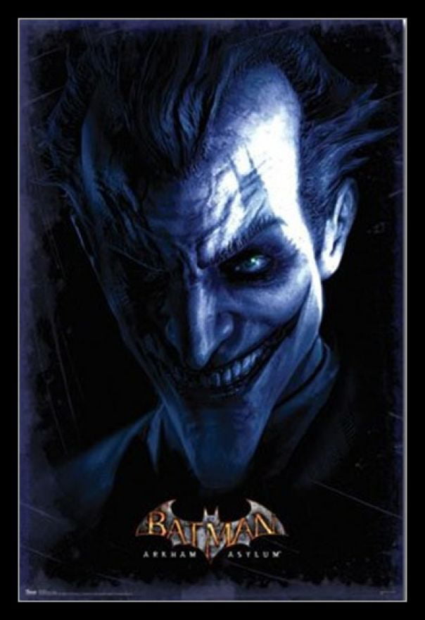 Batman Arkham Asylum - Joker Poster Print (24 x 36) 