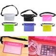 thumbnail image 4 of Methold Riñonera impermeable para teléfono, bolsa de natación, riñonera de hombro para buceo, riñonera, funda para teléfono, funda para playa, Teléfono y Comunicación Azul, 4 of 6