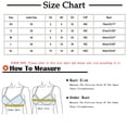thumbnail image 3 of Summer Savings Clearance 2025! TAGOLD Womens Plus Size Bra Clearance,Summer Casual Bras for Womens, Women's Bra Wire Free Underwear OnePiece Bra Everyday Underwear Bras, 3 of 5
