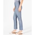 thumbnail image 3 of Charter Club Women's Tummy Control Skinny Pants Blue Size 8 Petite, 3 of 3