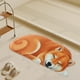 thumbnail image 5 of Alfombras de baño, alfombra 3D con temática de perro, felpudo de bienvenida de 87 x 40 cm, antideslizante, para verano, divertidas y novedosas, para decoración de interiores y exteriores., 5 of 8