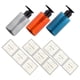 thumbnail image 3 of EeaseMX Juego de 3 botellas de presión para gel de ducha, accesorio de baño sencillo para el hogar, 3 of 8