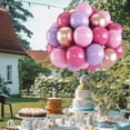 thumbnail image 4 of wtgtog 30pcs Multi-color Balloons Set, Holiday Party Supplies Birthday Wedding Decor, Polyester Material Helium-Fillable Easy to Inflate, Safe for Kids Ideal for Event Photo Shoots, 4 of 6