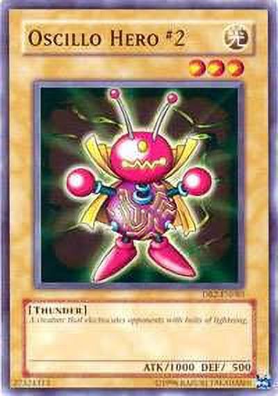 YuGiOh Dark Beginning 2 Common Oscillo Hero #2 DB2-EN085