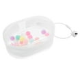 thumbnail image 1 of Sac de Présentation de Figurines Transparent avec Porte-Clés Pochette de Rangement Portable en Pvc pour Poupée, 1 of 8