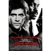 Lethal Weapon Movie Poster Gibson & Glover Adventure Action Cops Guns 24X36