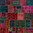 thumbnail image 1 of Ahgly Company Indoor Square Abstract Purple Oriental Area Rugs, 7' Square, 1 of 6
