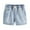 Light Blue, variant on Razzly Boys High Waisted Denim Shorts For Toddler Kids Comfortable Elastic Waistband Casual Summer Outfit Everyday Wear Sporty Clothes for Boys Romper Long Shorts Boys Girls(Blue,2-3 Months)