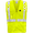 Lime, variant on Ironwear 1284 Class 2 Flame-Retardant Safety Vest w/ Radio Clips & ID Badge Holder