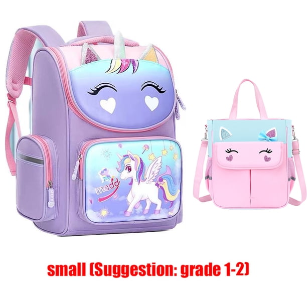 Mochila Escolar Para Niños , Escuela Primaria , Estudiantes , Reducción De Carga , Protección De Columna Vertebral 1-3-6 Grado , Linda Bolsa Espacial