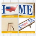 thumbnail image 4 of Shisuyan Patriotic Door Sign Blue Wood 1Set 8.9X3.3In, 4 of 8