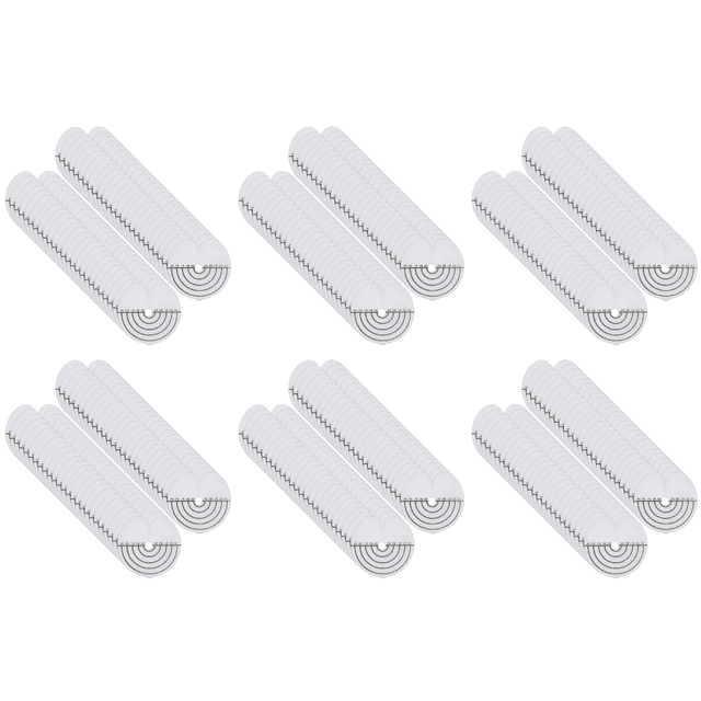 50 Uds. Protectores Calor Redondos PVC para Extensiones Herramientas Hoja Aislante