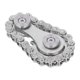 thumbnail image 4 of Giroscopio De Cadena De Engranajes, Cadenas De Piñones Desmontables De Acero Inoxidable Para Aliviar El Estrés, Juguete De Metal, Mantenimiento Del Enfoque Para El Día A Día ANGGREK Otros, 4 of 8