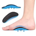 thumbnail image 4 of 3 Pairs Foot Pads, Sports Soles And Soles Pads, Flat Arch Support Half Pads, Internal And External Orthotic Foot Pads, For Foot And Body Care., 4 of 5