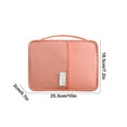 thumbnail image 3 of Bolsa de pasaporte de viaje multifuncional, bolsa para tarjetas, bolsa portátil para documentos de viaje, bolsa para pasaporte, almacenamiento de tela, 3 of 6