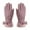 Purple, variant on qolati Gloves for Women Winter Fleece Warm Driving Gloves Soft Touchscreen Texting Windproof Gloves Cold Weather Knitted Thermal Elastic Mittens