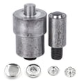thumbnail image 4 of Snap Fastener Heavy Duty Press Button Die  Set  Eyelet Puncher Grommet Die  Manual Installation Tool, 4 of 8