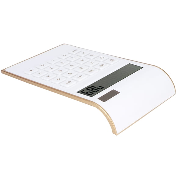 Calculadora de oficina, Calculadora portátil de 10 dígitos Calculadora solar Calculadoras de escritorio Excelencia verdadera Jadeshay A