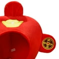 thumbnail image 6 of BLESIYA Breathable Plush Hat Ingots Hat Chinese New Year Funny Hat God of Wealth, 6 of 7
